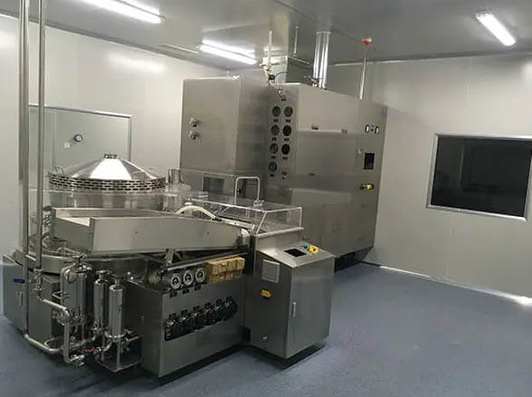 保健食品無(wú)塵廠房施工