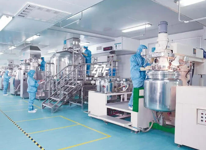 化妝品凈化廠(chǎng)房效果圖